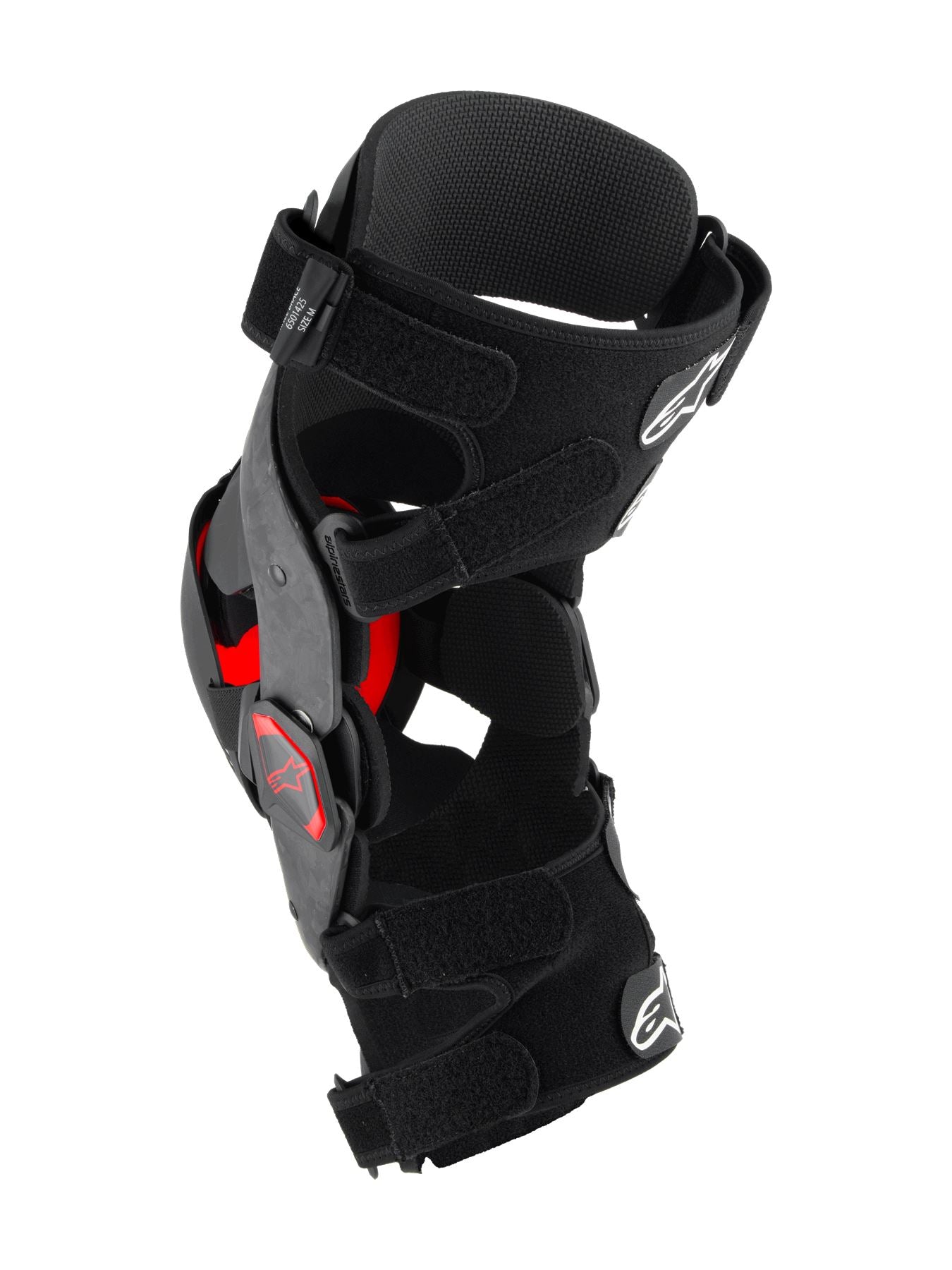 Alpinestars 2026 Supertech RK-10 Plasma Knee Braces Black Red