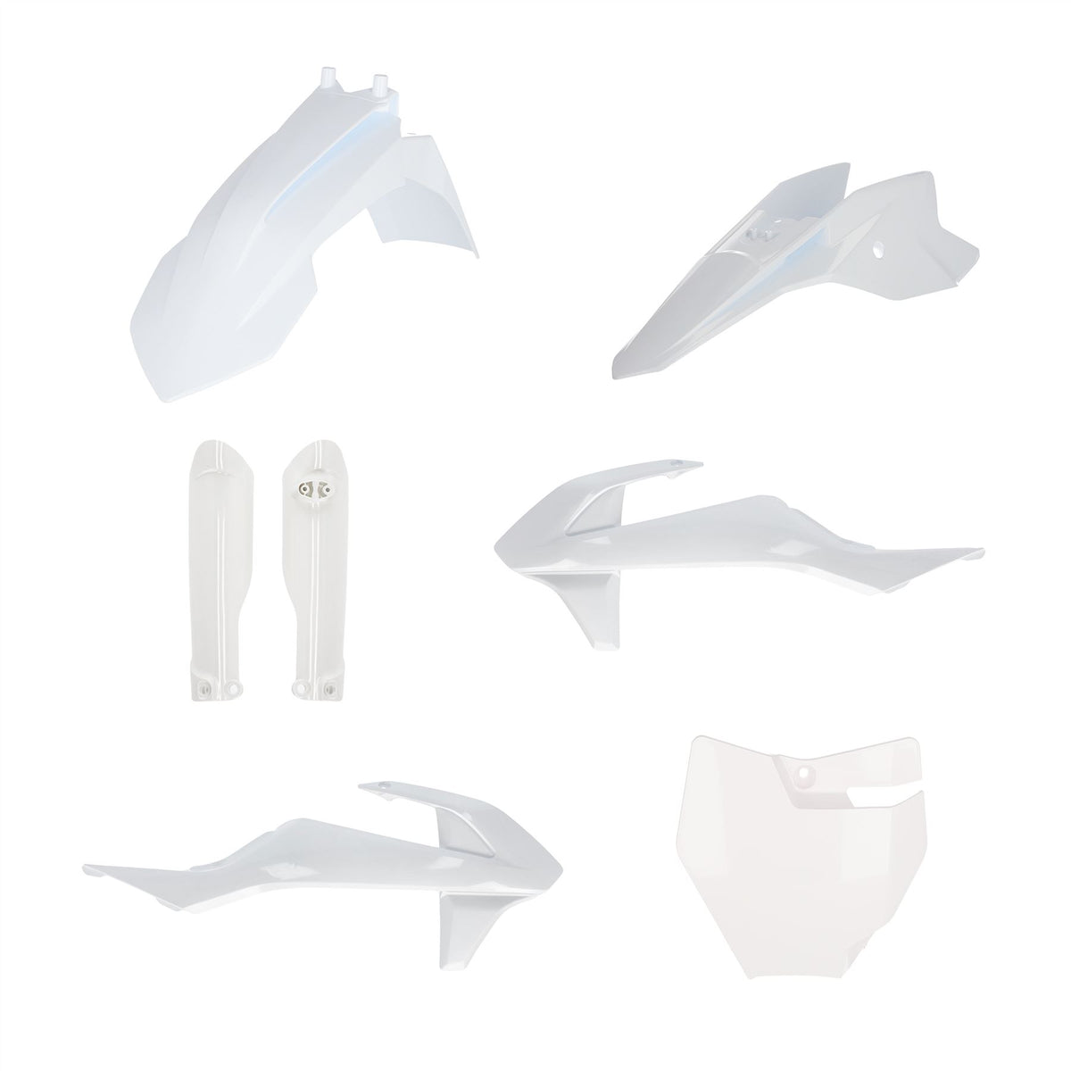 Acerbis Full Plastic Kit White For KTM SX-E 3 2023-2024