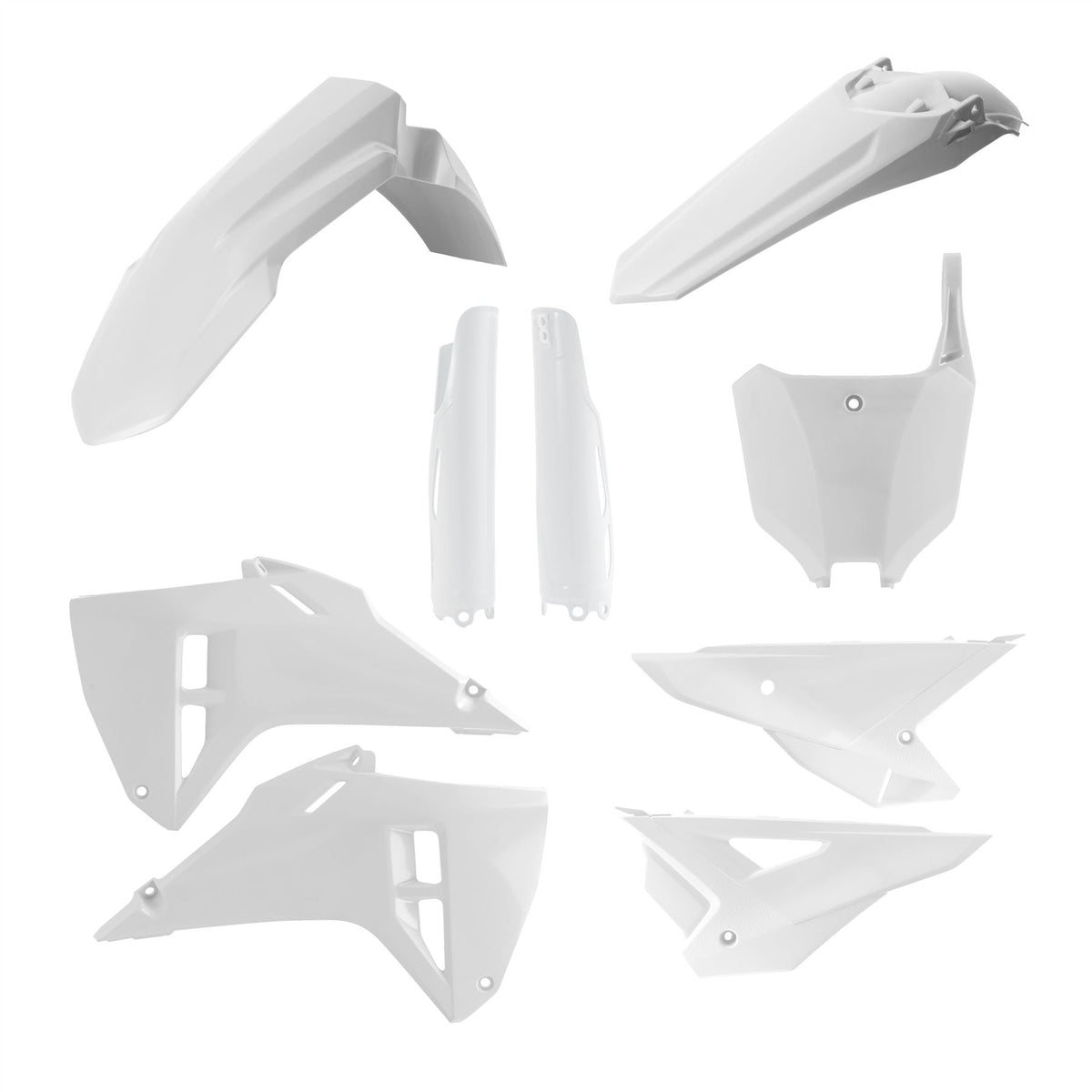 Acerbis Full Plastic Kit White For HONDA CRF 450 R-WE 2025-2026