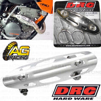 DRC Hardware Universal Exhaust Heat Shield Protector 4 Stroke Exhaust Motocross