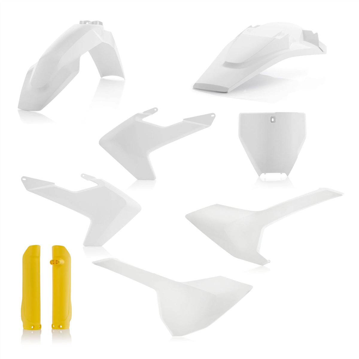 Acerbis Full Plastic Kit Black 015 For Husqvarna FE 250 2014-2015
