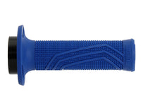 Domino D100 Blue D-Lock MX Grips W/Push Pull Pulley Motocross Off-Road Enduro