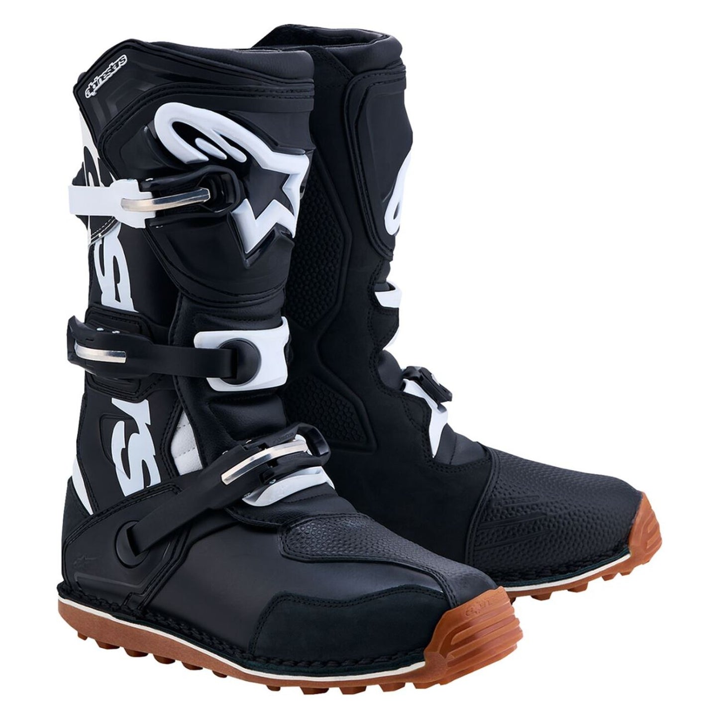 Alpinestars 2027 Tech-T Trials Boots Black White Gum