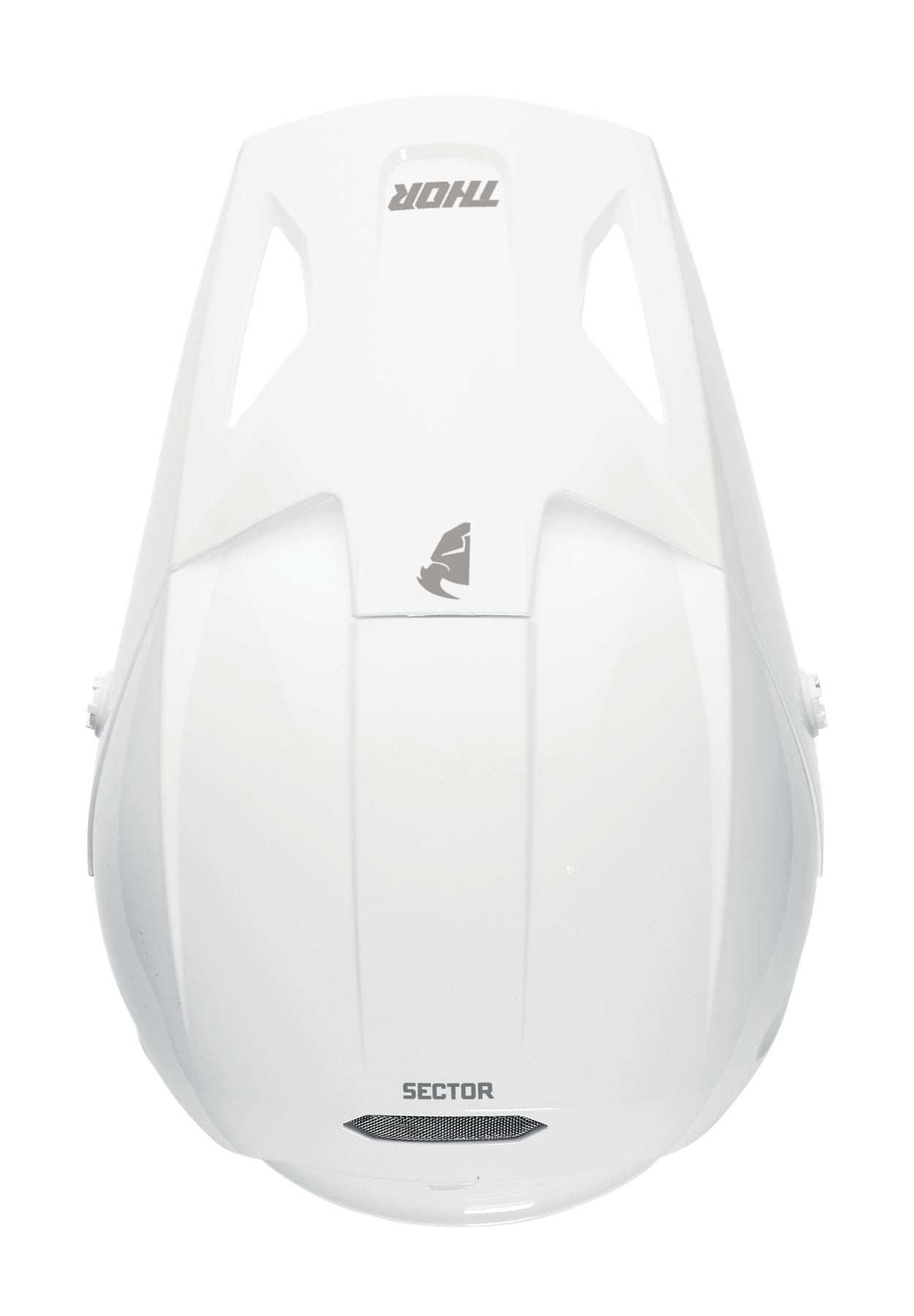 Thor 2025 Motocross Helmet Sector 2 Whiteout Solid White