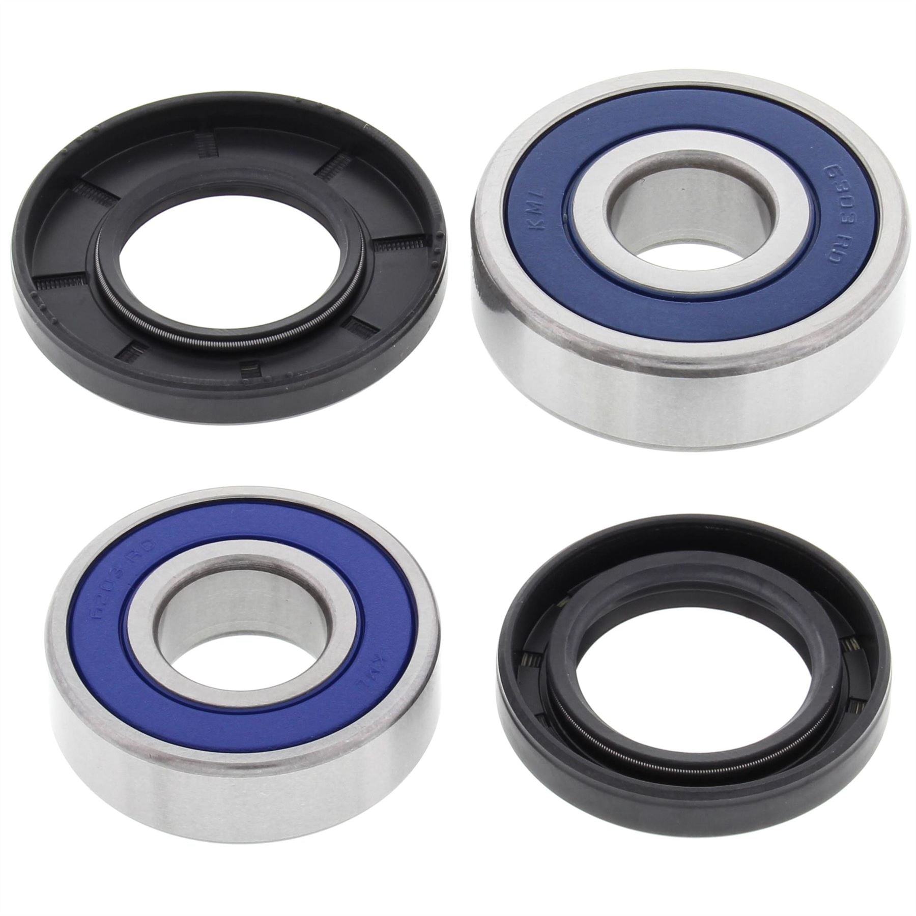 All Balls Rear Wheel Bearing Kit For Suzuki GV 700 Madura 1985