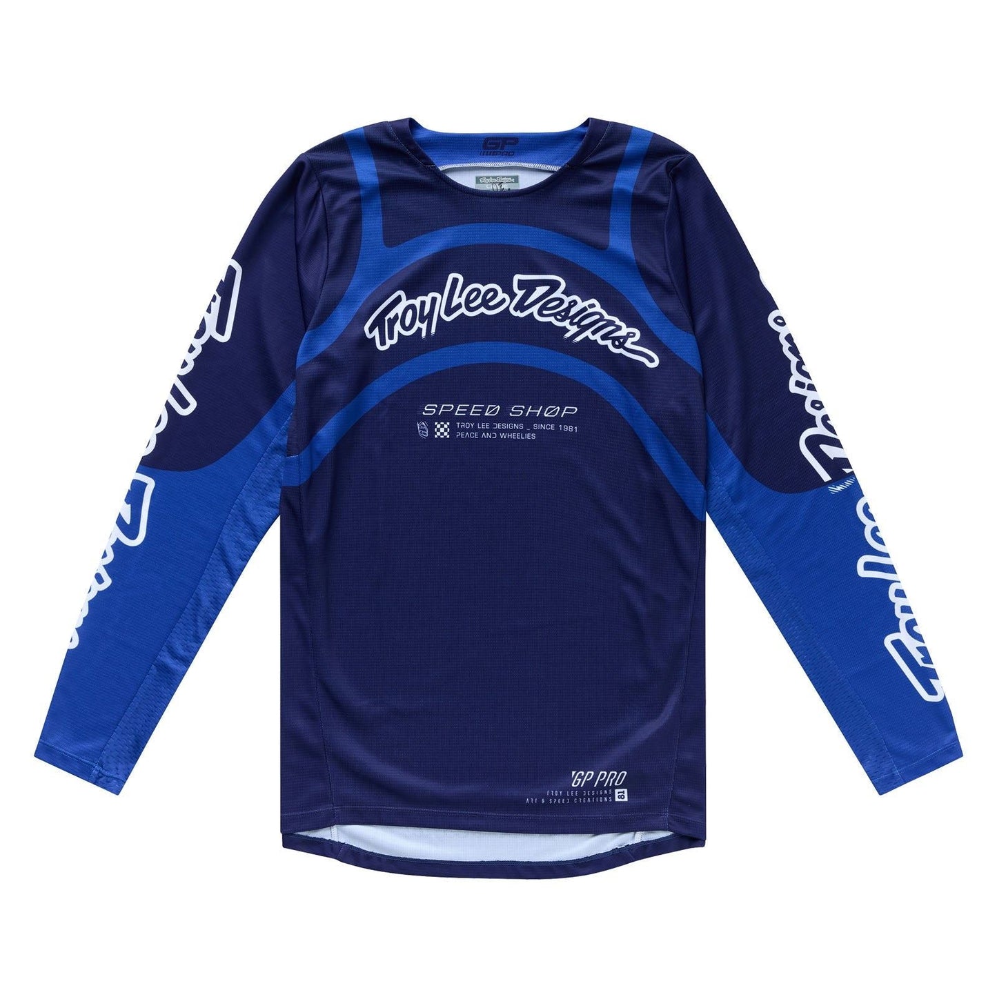 Troy Lee 2026 Motocross Jersey GP Pro Swerve Navy Blue