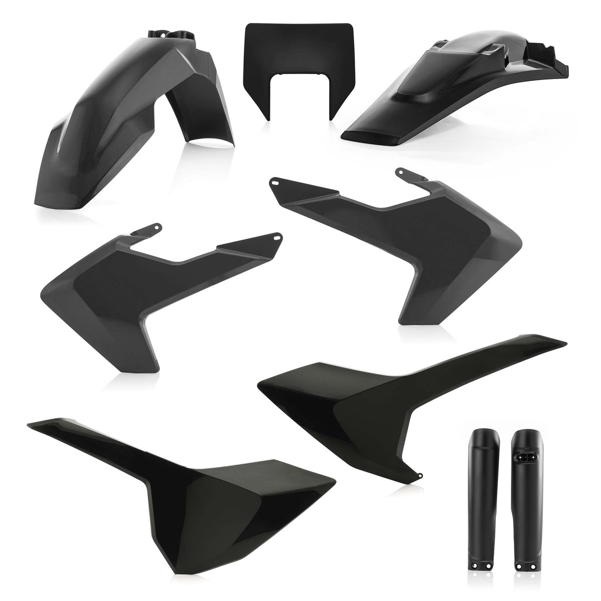 Acerbis Full Plastic Kit Black 0022375.090