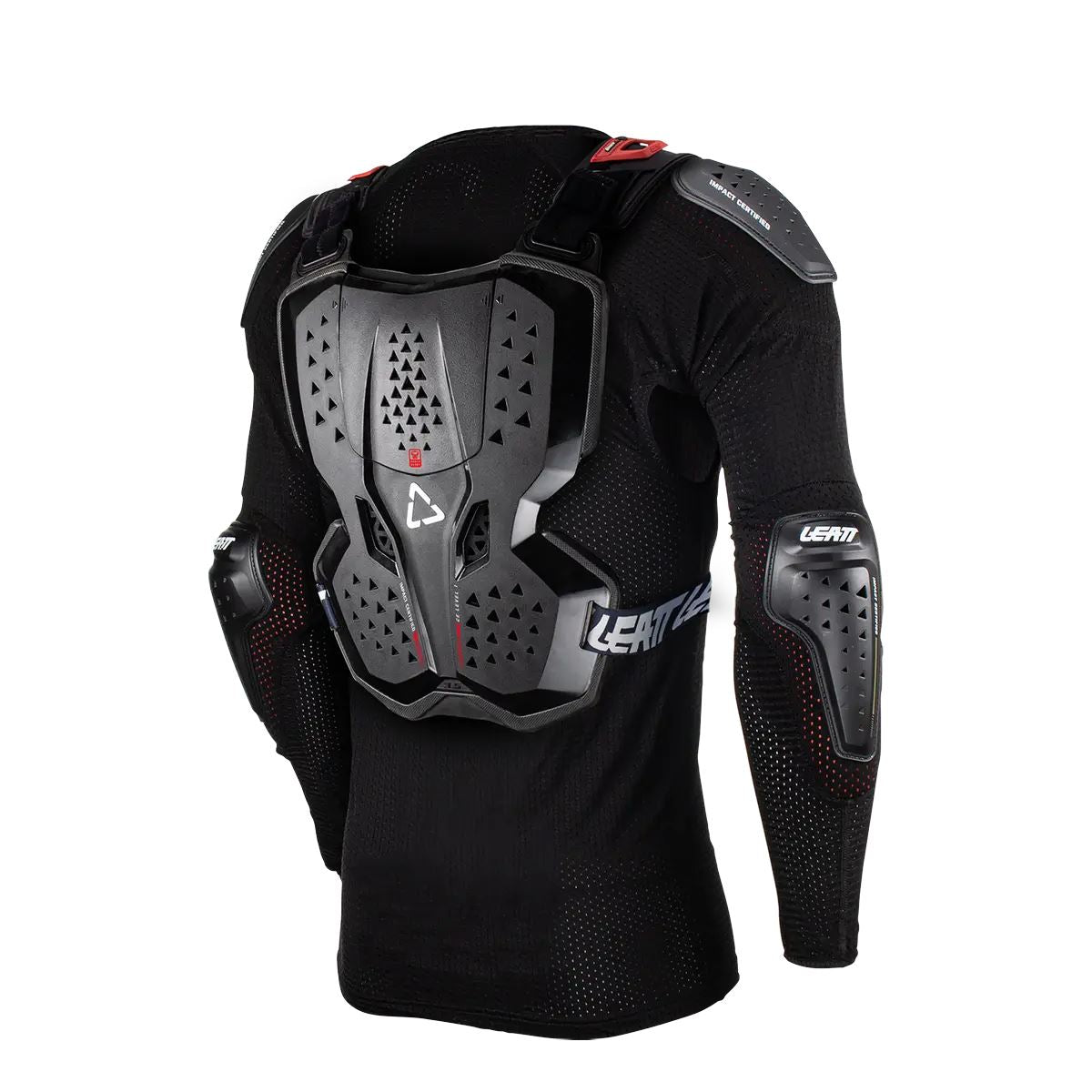 Leatt 2024 Body Protector 3.5 Youth Black Red