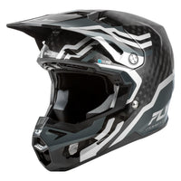 Fly Racing 2026 Motocross Helmet Formula S Byte Carbon Grey Silver