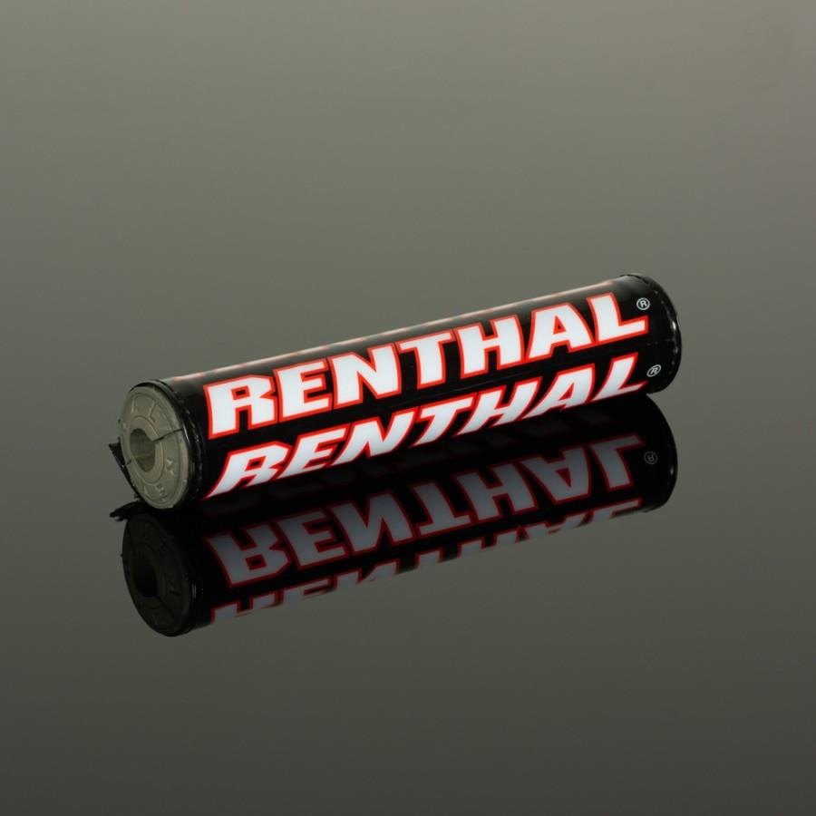Renthal Trials SX Bar Pad Black White Red 180mm x 38mm