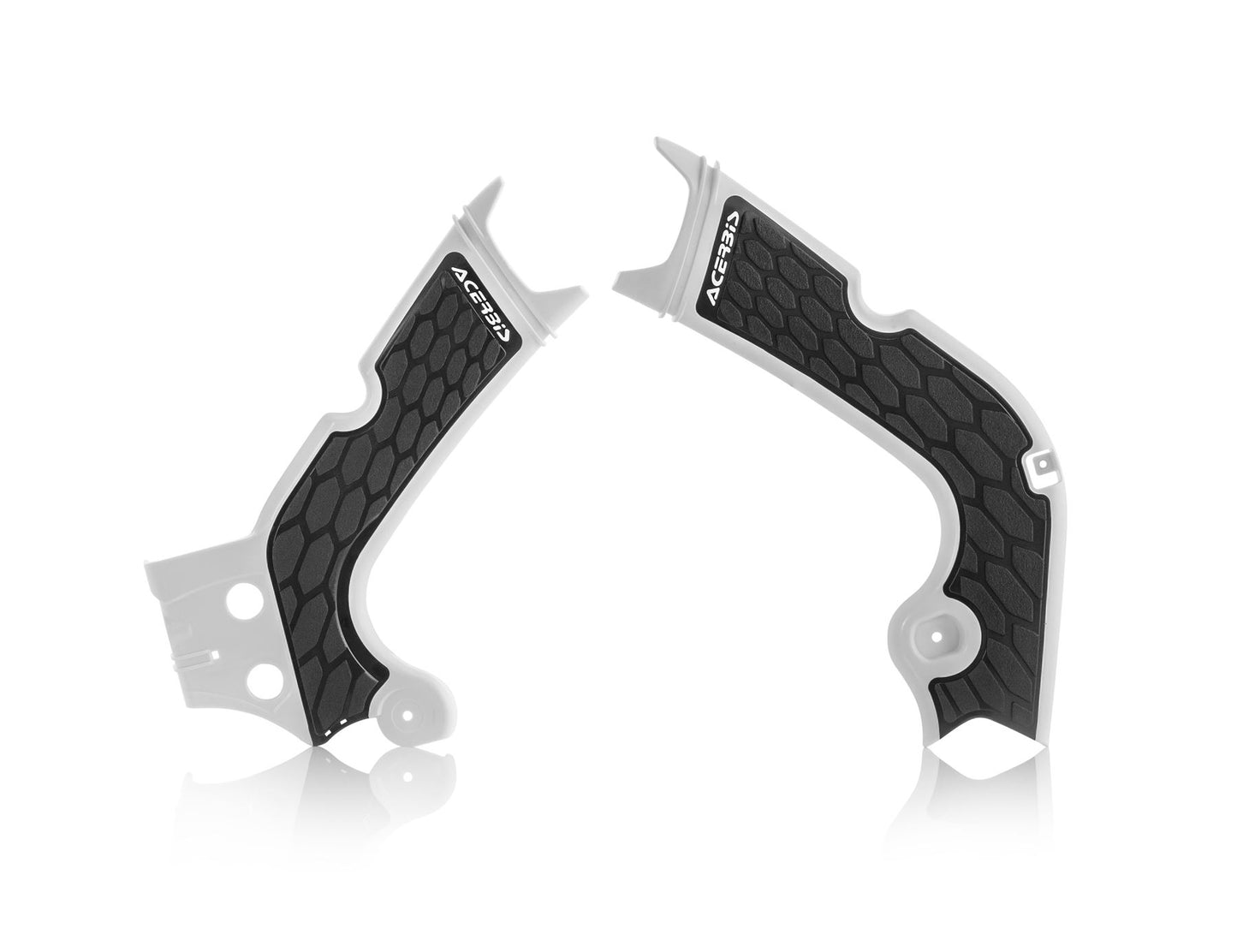 Acerbis X-Grip Frame Protector Guards White For Honda CRF 250 R 2018-2019