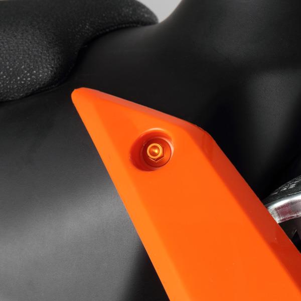 Zeta Racing Aluminium Bolt Kit For KTM Plastics Orange KTM SX SX-F SXF ZE88-5843