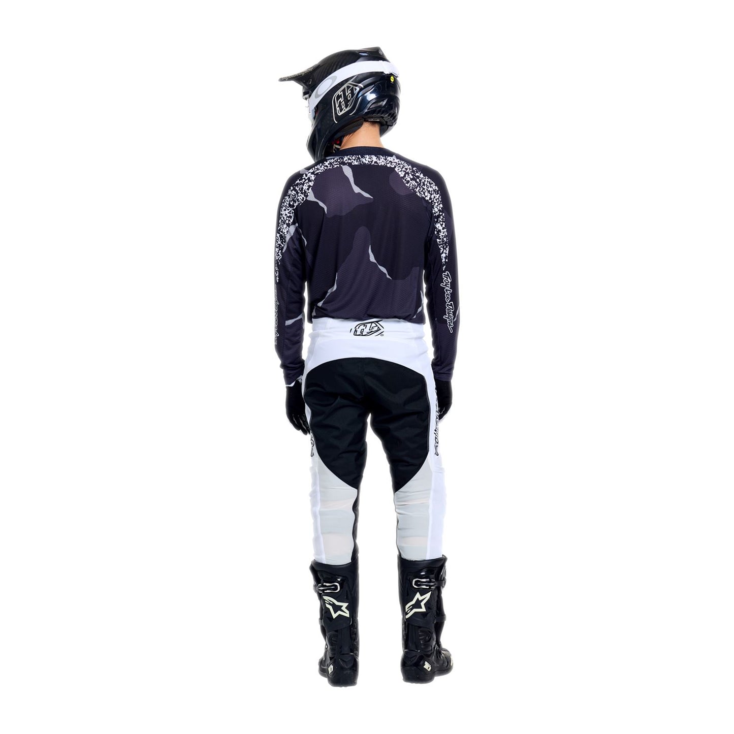 Troy Lee Designs Spring 2026 GP Pro Air Camo MX Combo Kit Black White