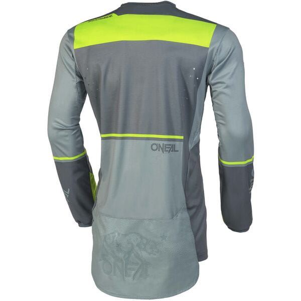 O'Neal 2025 Motocross Jersey Hardwear Flow Grey Neon Yellow