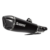 Akrapovic Stainless Steel Black Line Slip On Silencer For Kymco AK 550 I ABS 2017-2020