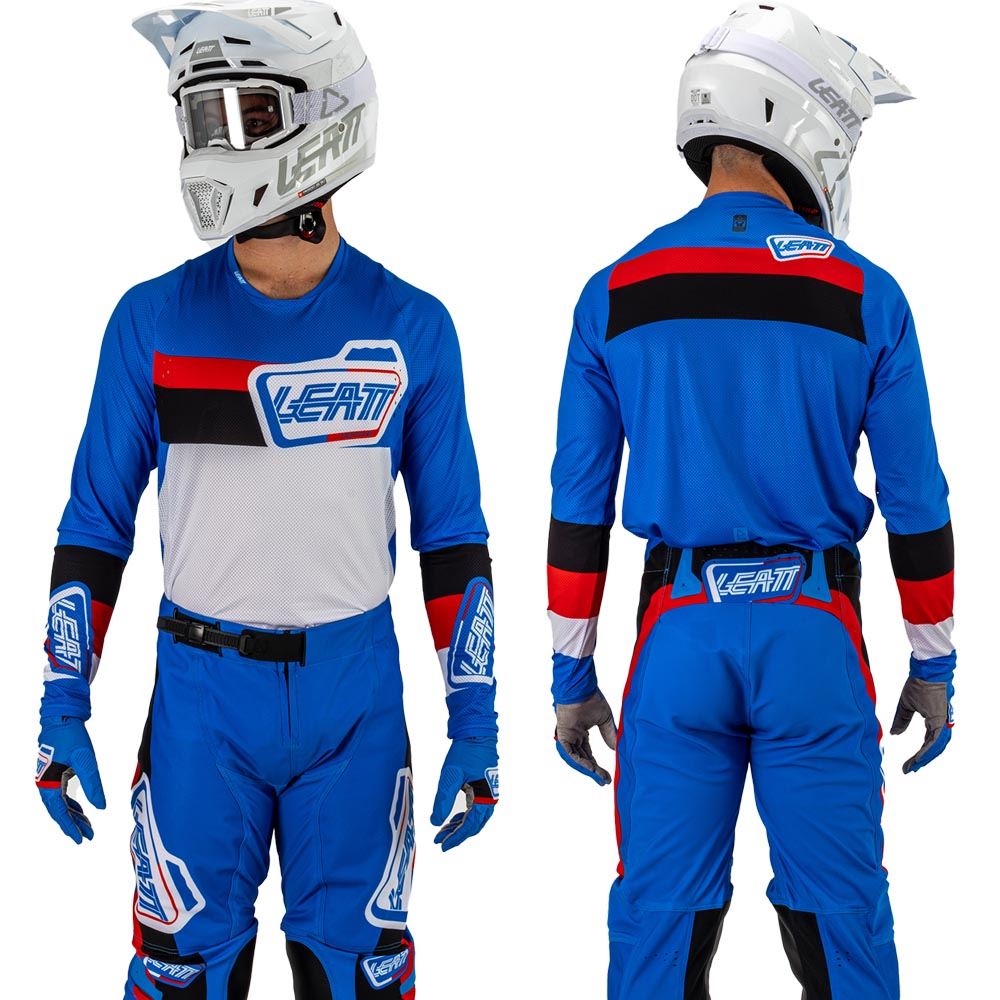 Leatt 2025 4.5 Lite Motocross Jersey Pitboard Royal