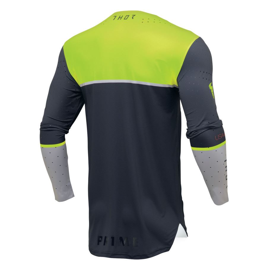 Thor Prime Ace Midnight Grey Motocross Combo Kit CLEARANCE