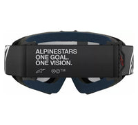 Alpinestars 2025 Goggles Youth Vision Corp Black Mirror Silver