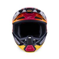 Alpinestars 2026 SM7 Rise Motocross Helmet Black Yellow Pink