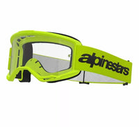 Alpinestars 2025 Goggles Vision 3 Wordmark Yellow Clear