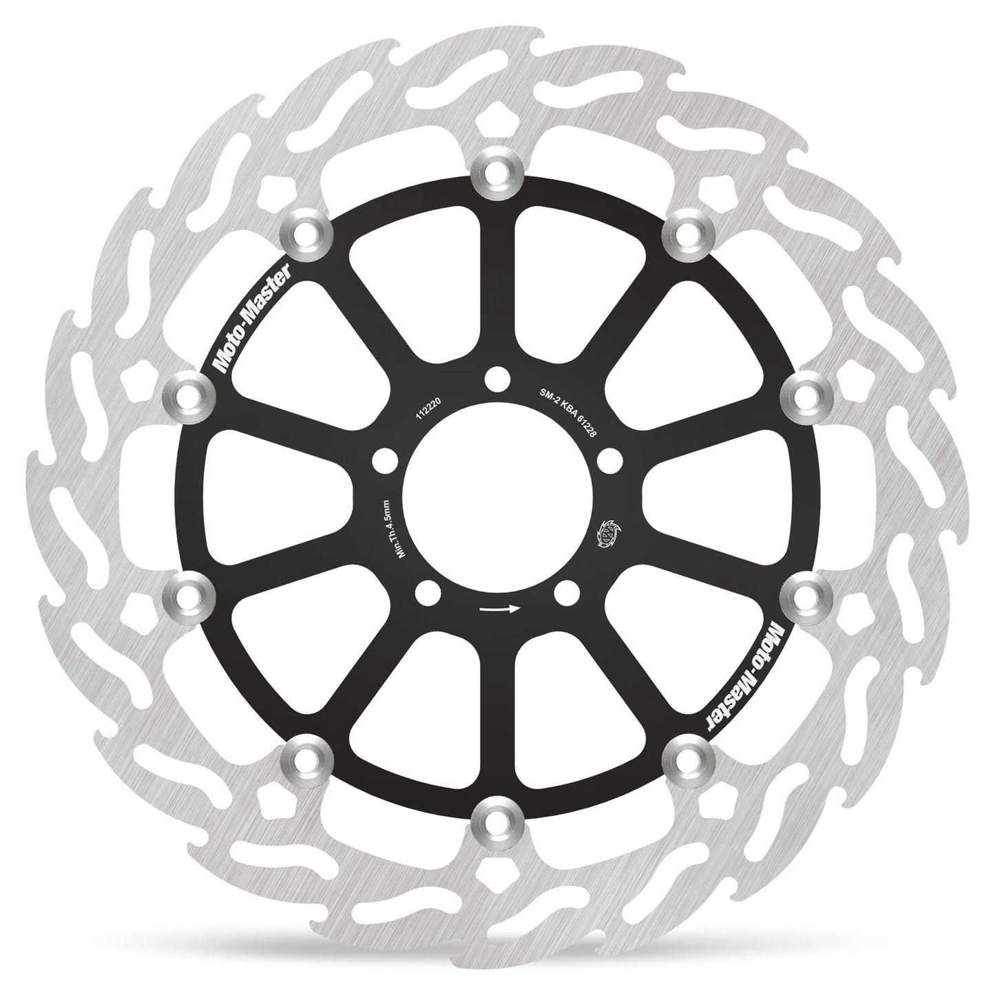 Moto-Master Floating Flame Series 320 mm Front Brake Disc