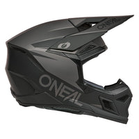 O'Neal 2026 3 SRS Solid Black Grey Helmet