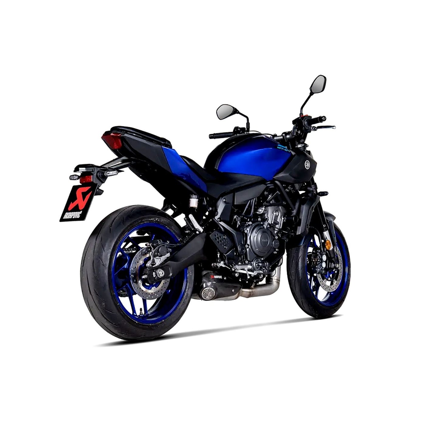 Akrapovic Stainless Steel Racing Line Full Exhaust System For Yamaha MT-07 ABS 2021-2026