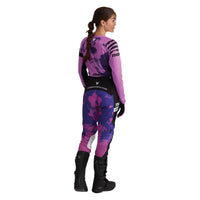 Thor 2026 Womens Launchmode Bleach Black Orchid MX Combo Kit