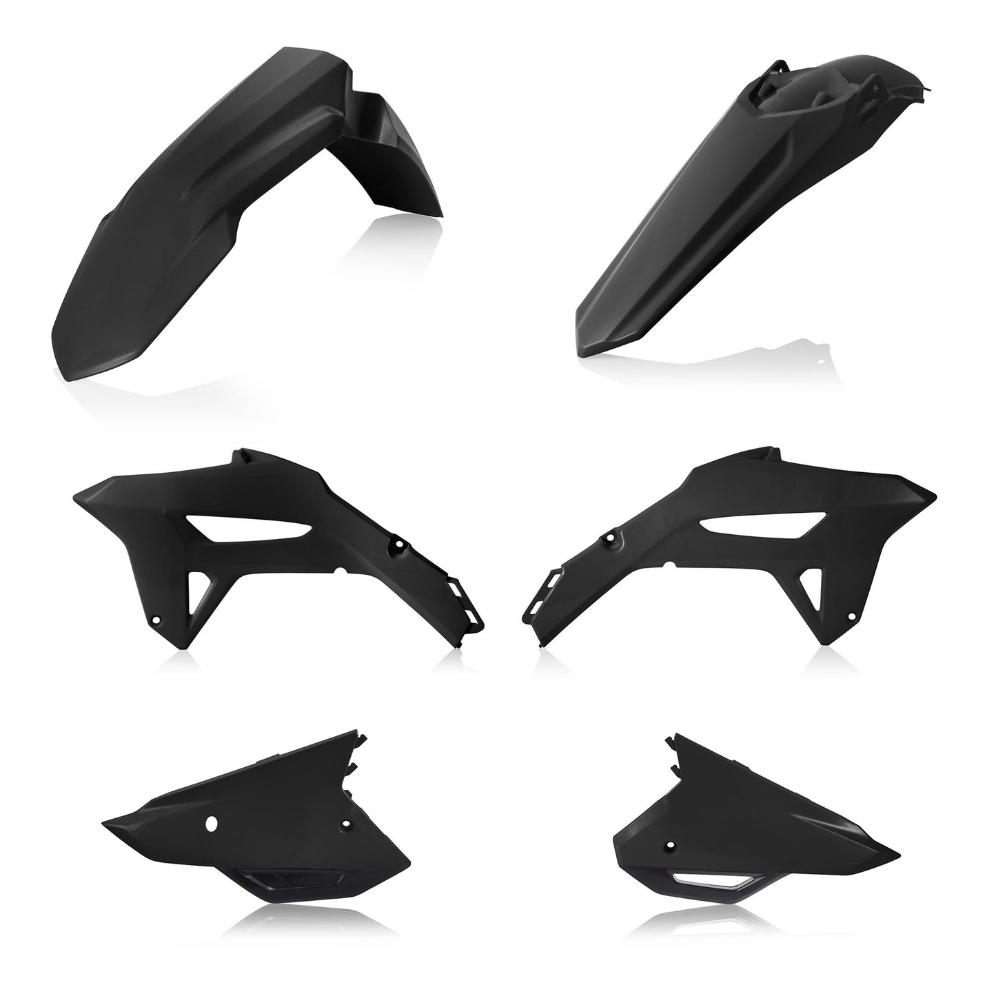 Acerbis Plastic Kit Black 0024558.090