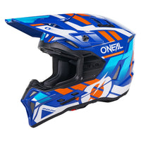 O'Neal 2026 EX-SRS Dust Blue Orange Helmet