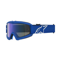 Alpinestars 2027 Youth Vision Vesta MX Goggles Blithe Blue White Mirror Blue