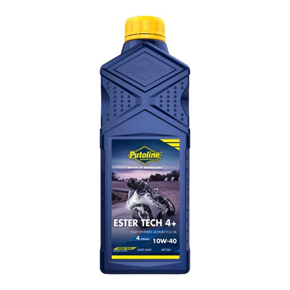 Putoline Ester Tech Syntec 4+ 10w40 4T Fully Synthetic Motorcycle Oil 1 Litre