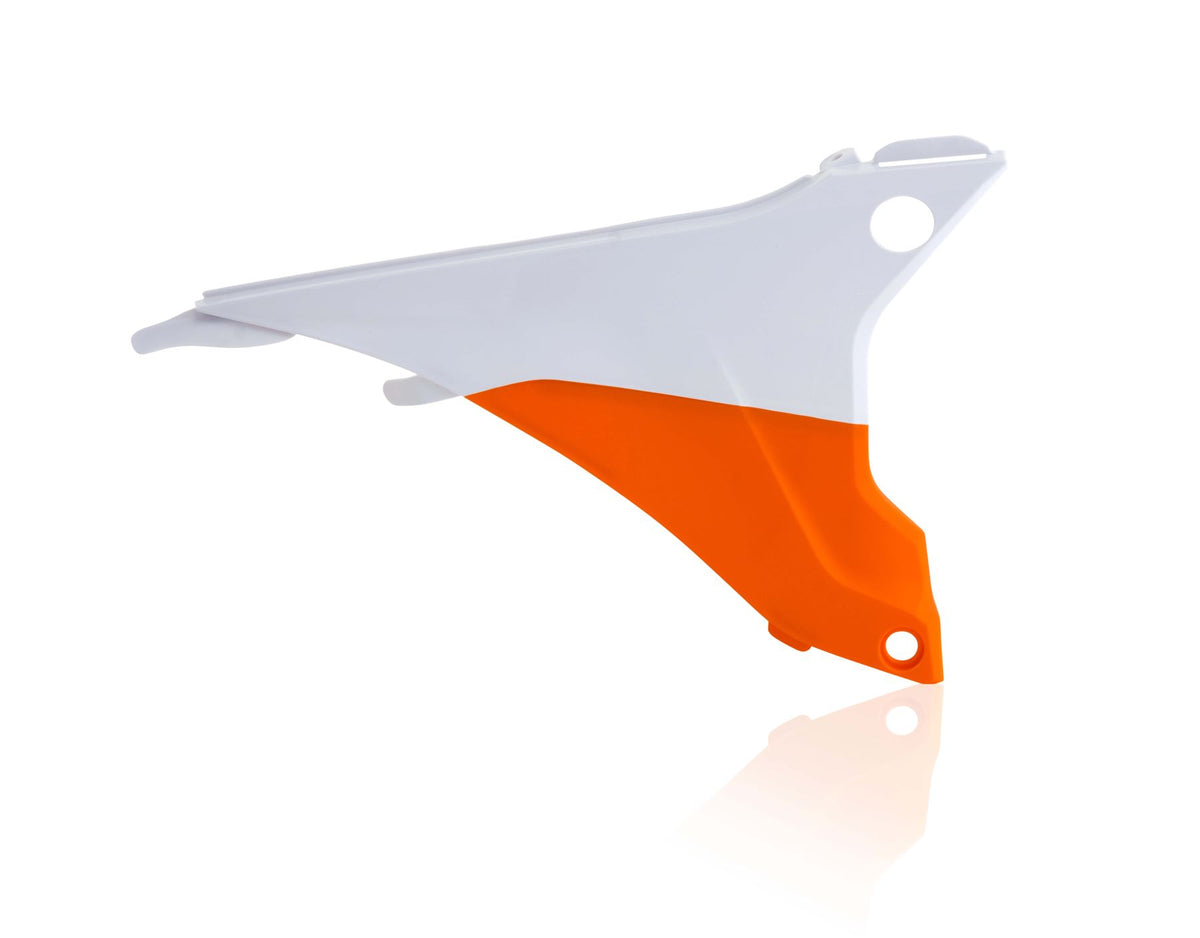 Acerbis Air Box Covers Orange White 0017202.203