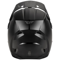 Fly Racing 2025 Kinetic Solid Motocross Helmet Matte Black