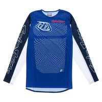 Troy Lee Designs Spring 2025 MX Jersey SE PRO Vectra Jersey Blue