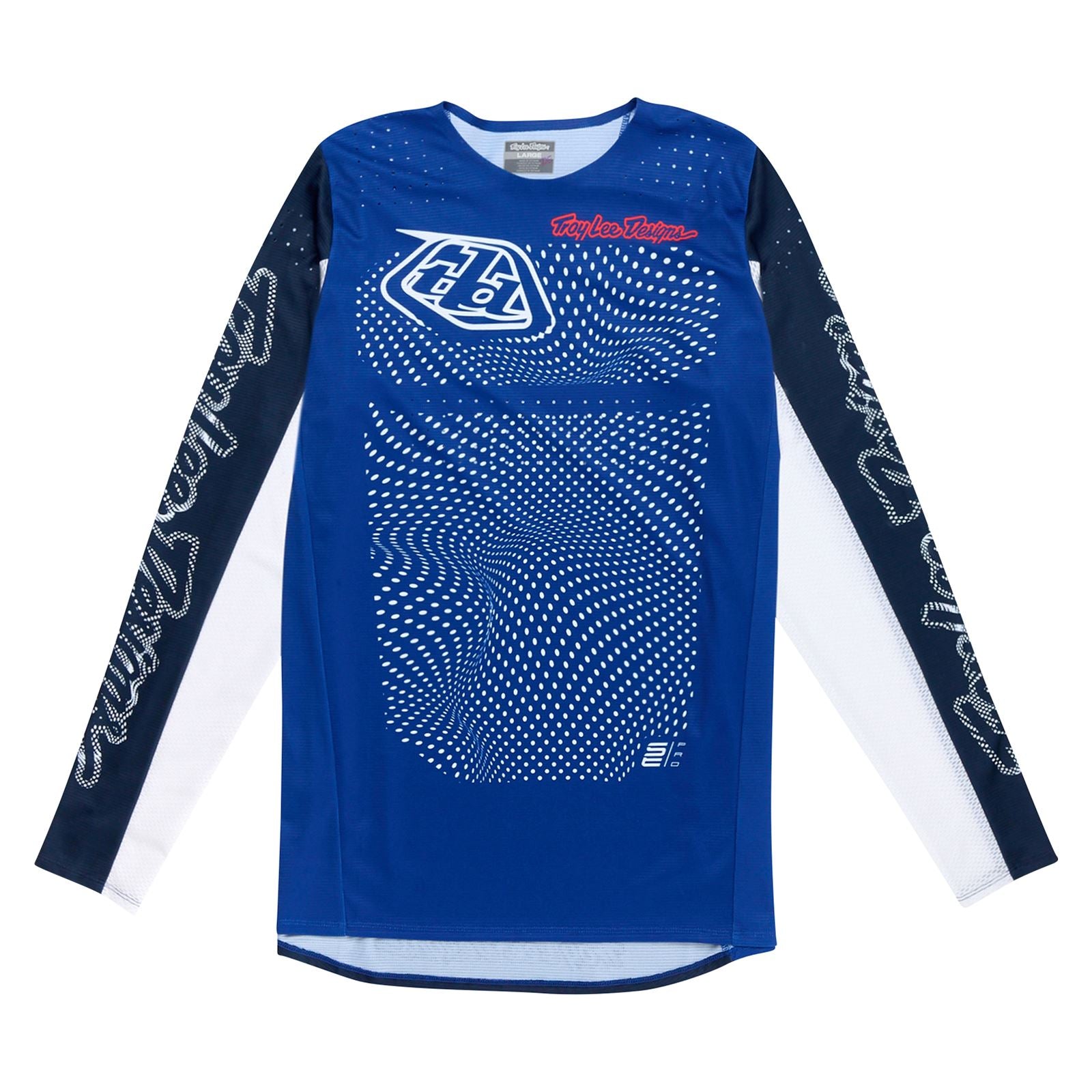 Troy Lee Designs Spring 2025 MX Jersey SE PRO Vectra Jersey Blue