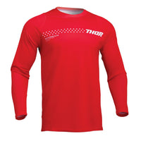 Thor 2024 Sector Minimal Red Motocross Jersey