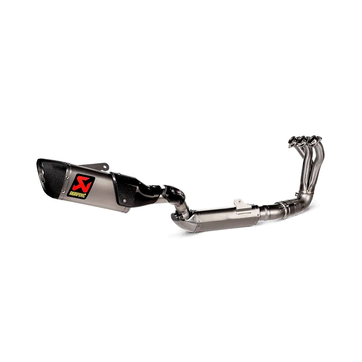 Akrapovic Titanium Racing Line Full Exhaust System For Yamaha MT-09 ABS Tracer 9 2021-2024
