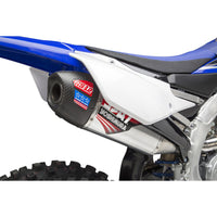 Yoshimura RS-12 Full Exhaust System Stainless Steel Aluminium Carbon Cap For Yamaha YZ 250F 2019-2022