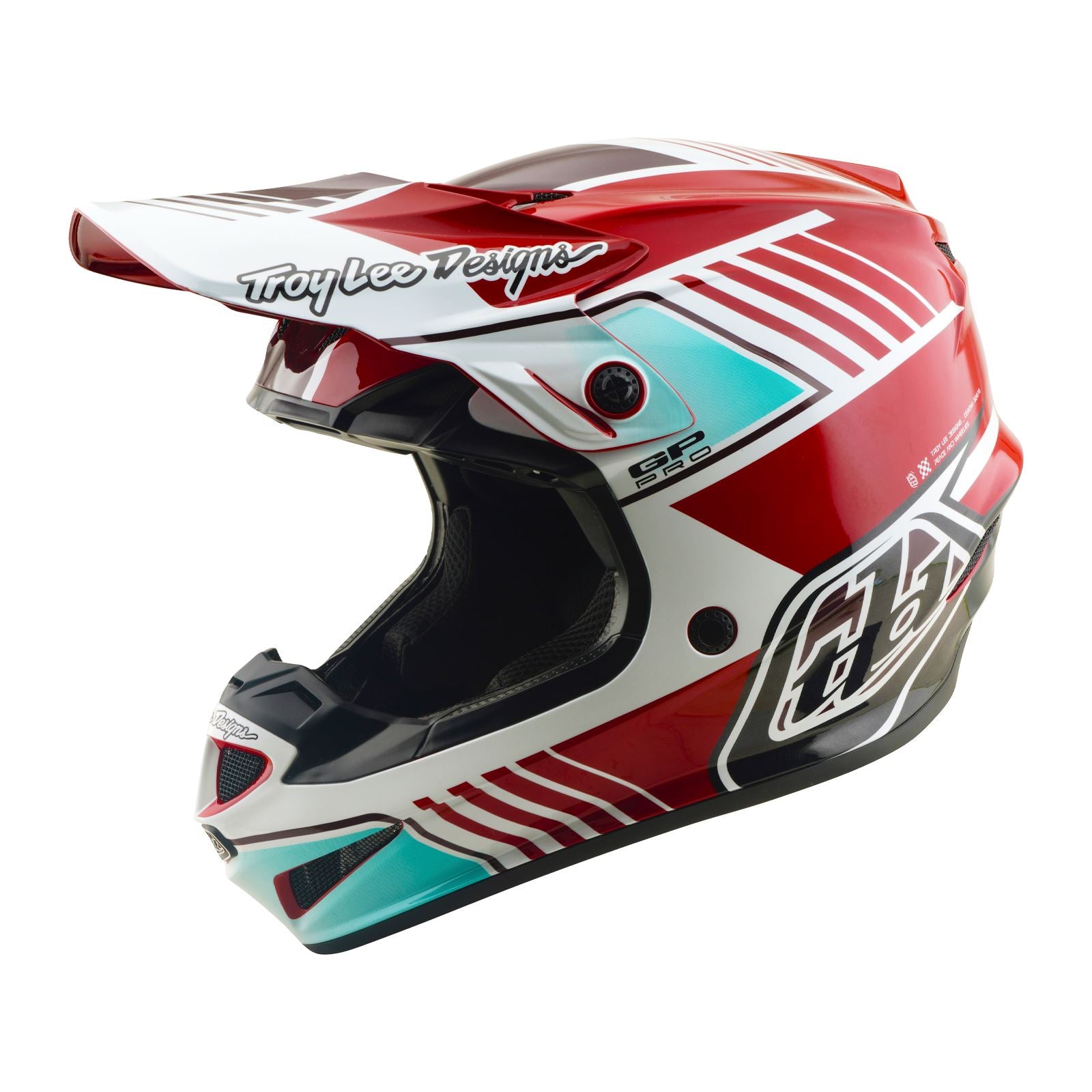 Troy Lee Designs Spring 2026 MX GP PRO Segment Helmets Red