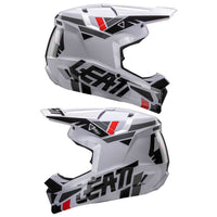 Leatt 2025 Motocross Helmet V25 2.5 White