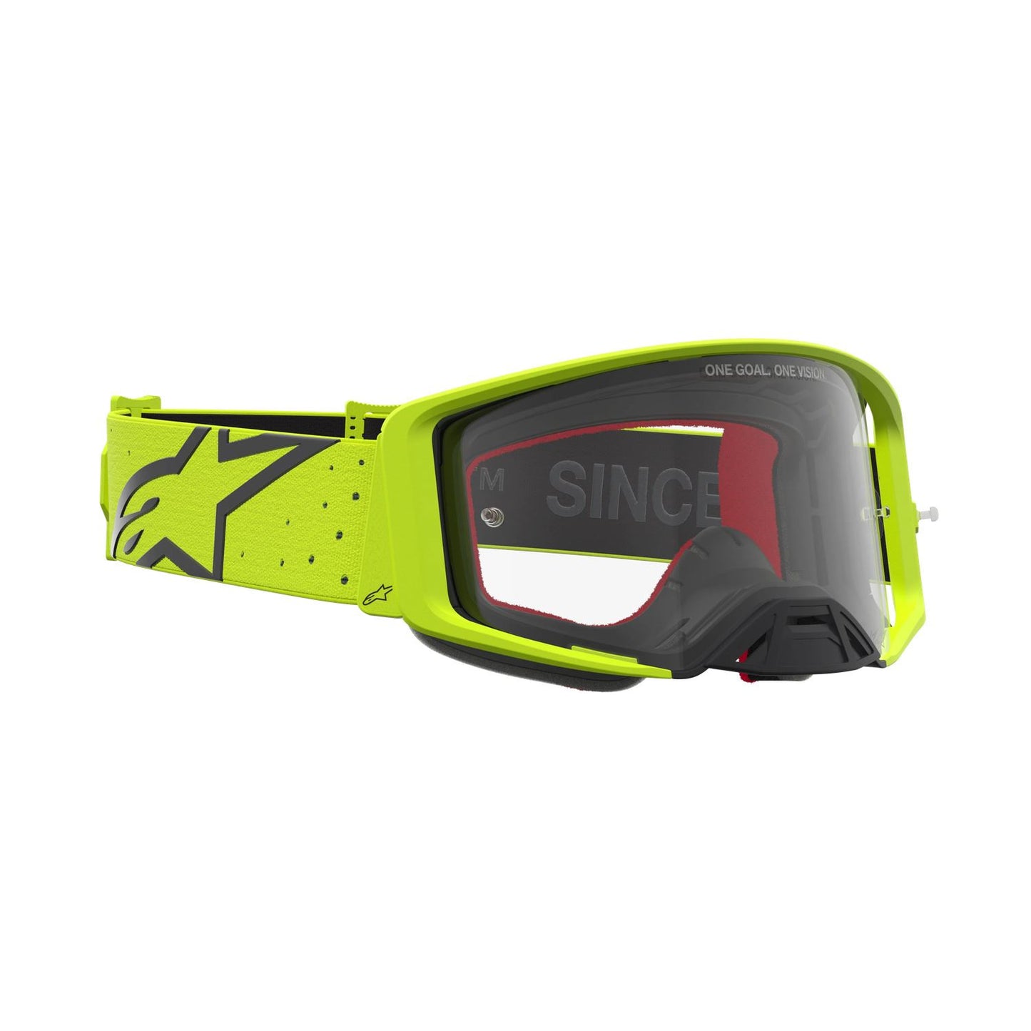 Alpinestars 2027 Supertech Vesta MX Goggles Yellow Flo Black Clear