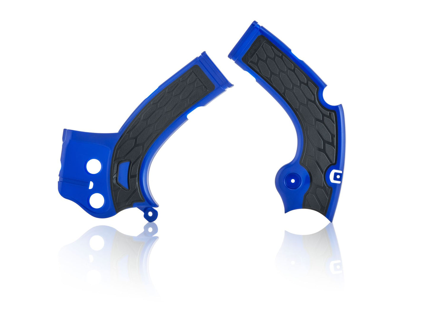 Acerbis X-Grip Frame Protector Guards Blue For Yamaha WR 250 F 2017-2019
