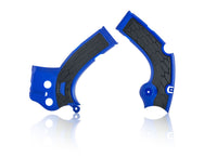 Acerbis X-Grip Frame Protector Guards Blue For Yamaha WR 250 F 2017-2019