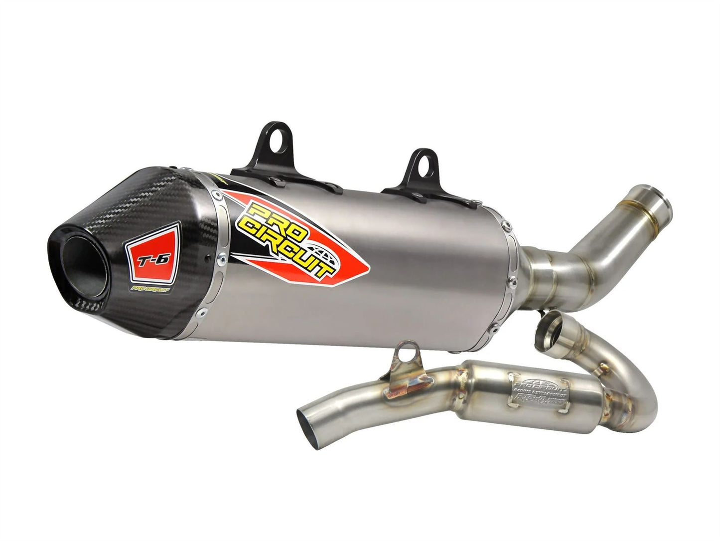 Pro Circuit T-6 Euro Stainless Exhaust System For Husqvarna FC 450 2017-2018