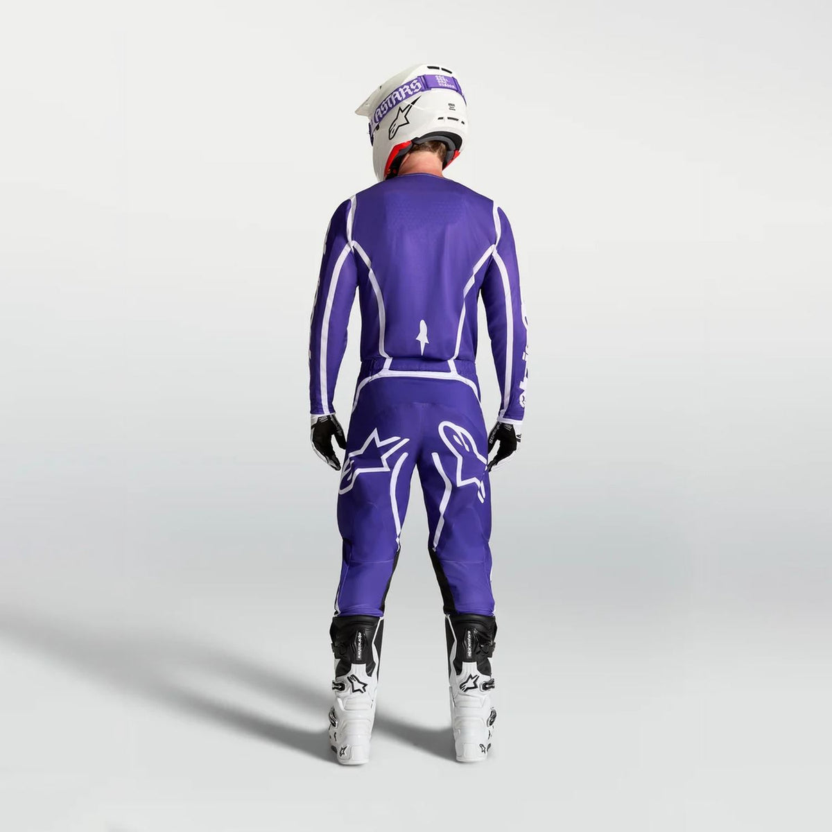 Alpinestars 2027 Fluid Apex MX Combo Kit Deep Blue White