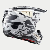 Alpinestars 2026 Supertech SM5 Mineral Cool Grey Dark Grey  Motocross Helmet