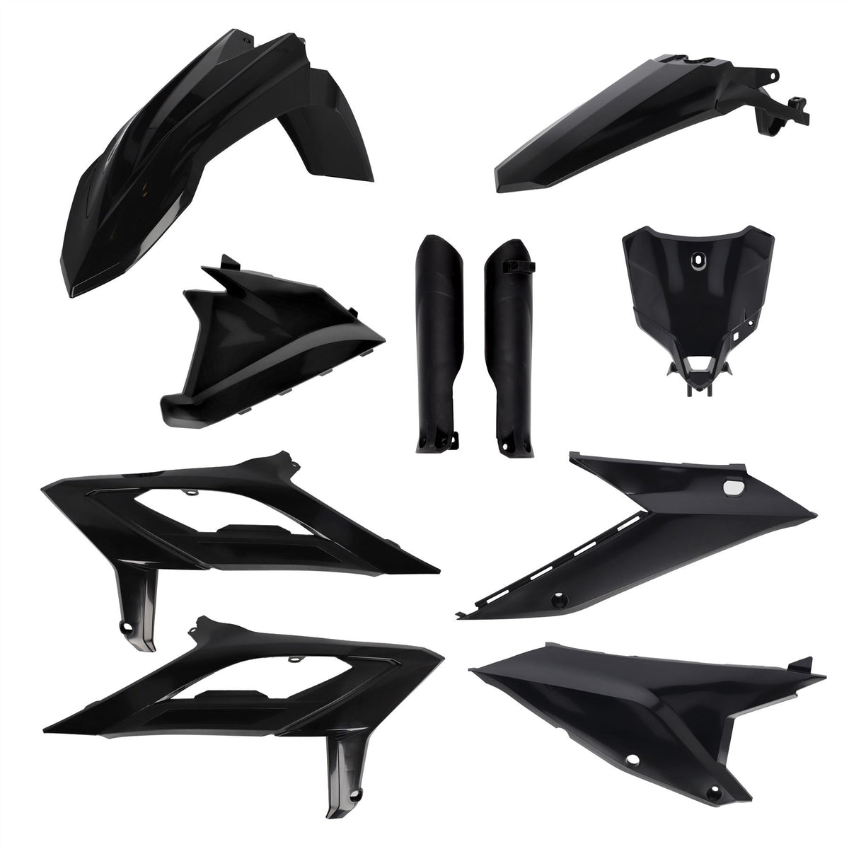 Acerbis Full Plastic Kit Black For Beta RX 250 4T 2027