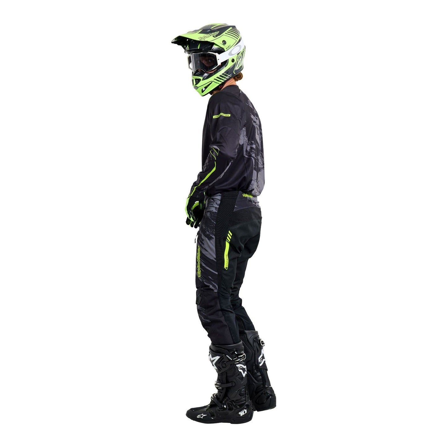 Troy Lee Designs Spring 2026 Scout GP Pro Slab MX Combo Kit Black