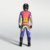 Alpinestars 2027 Fluid Drag MX Combo Kit Light Lilac Blue Iris Gold